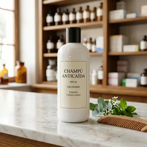 Shampoo Anticaída - con Biotina y Zinc (400 ml)