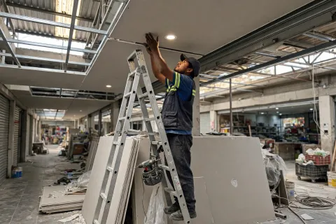 Servicio de instalación de techo raso