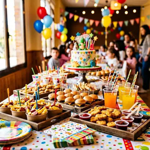 Catering Infantil - 30 Niños (Menú Divertido)