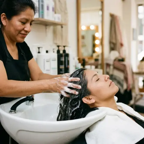 Lavado nutritivo para cabello muy maltratado
