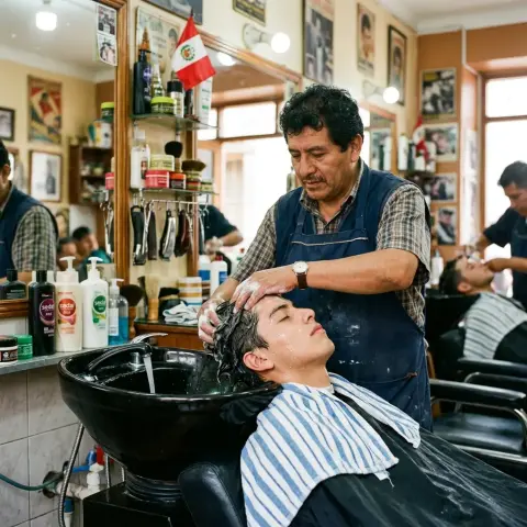 Corte de cabello con lavado y peinado