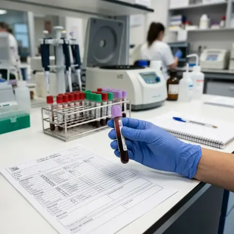 Prueba de embarazo en sangre rápida
