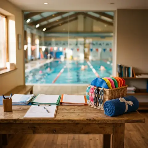 Matrícula anual de la escuela de natación