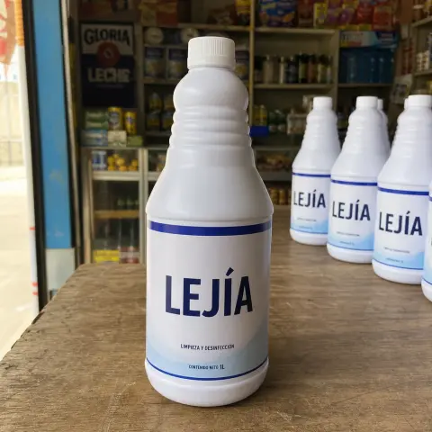 Lejía por unidad para la casa