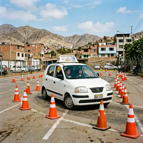 Preparación para examen de conducción con instructor