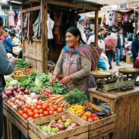 Verduras frescas de temporada por kilo