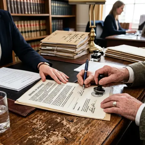 Trámite notarial de poderes empresariales