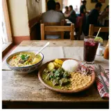 Menú del día con comida casera