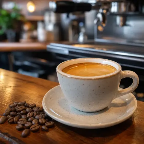 Espresso de café de especialidad