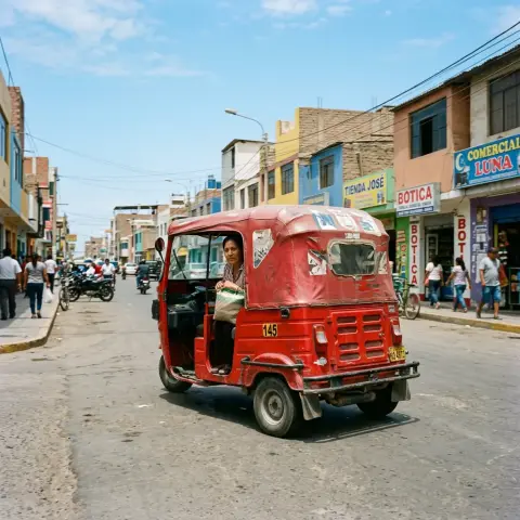 Traslado en mototaxi por la ciudad
