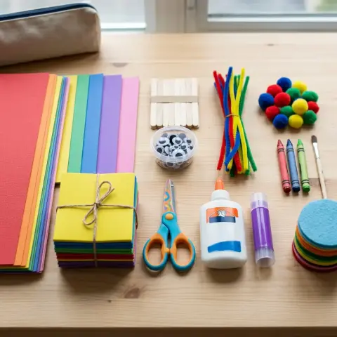 Papel y materiales para manualidades