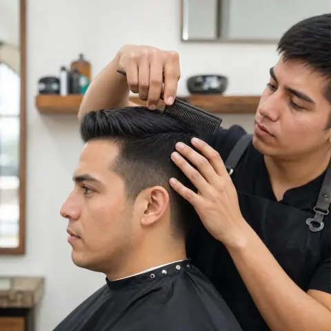 Peinado de cabello para caballeros