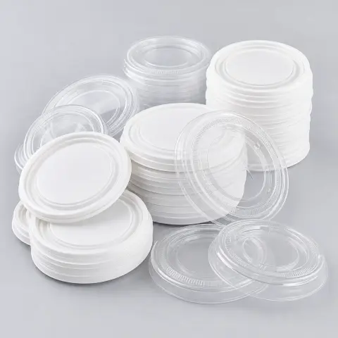 Tapas descartables para envases de comida