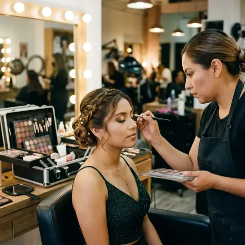 Maquillaje profesional para fiestas y eventos