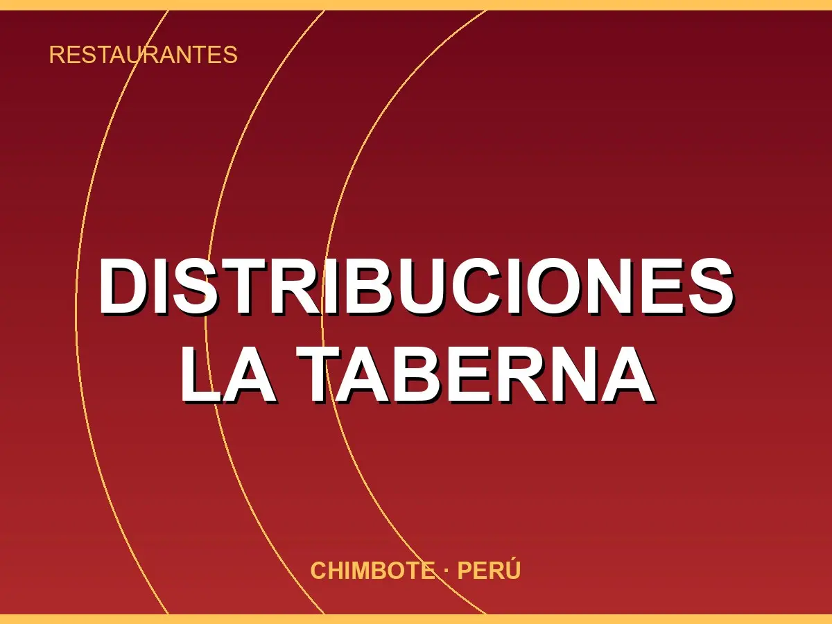 Abrir tarjeta de Distribuciones La Taberna