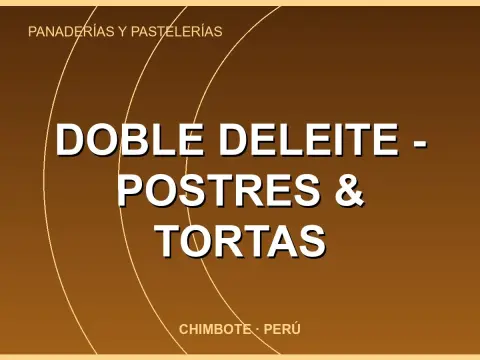 Doble Deleite - Postres & Tortas