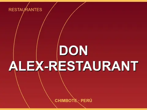 Don Alex-Restaurant