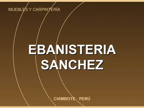 Ebanisteria Sanchez