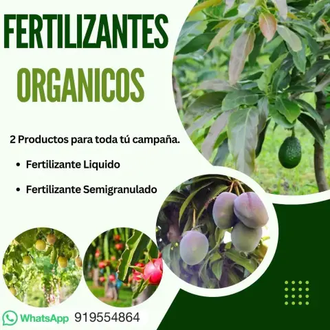 Abono orgánico para pitahaya y todos los cultivos — 2 productos para tu campaña