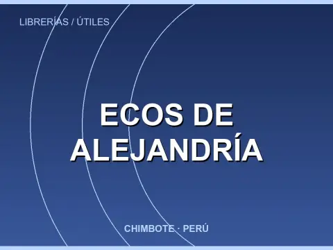 Ecos de Alejandría