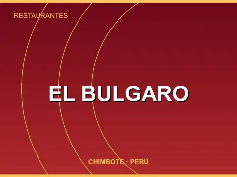 EL BULGARO