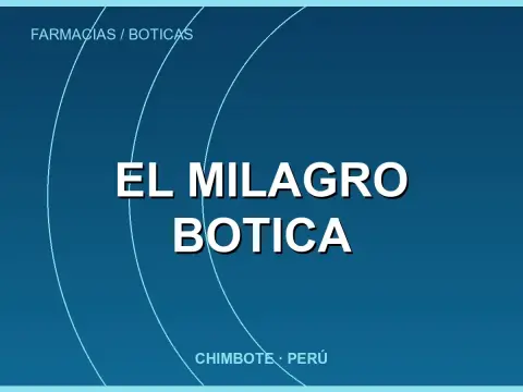 El Milagro Botica