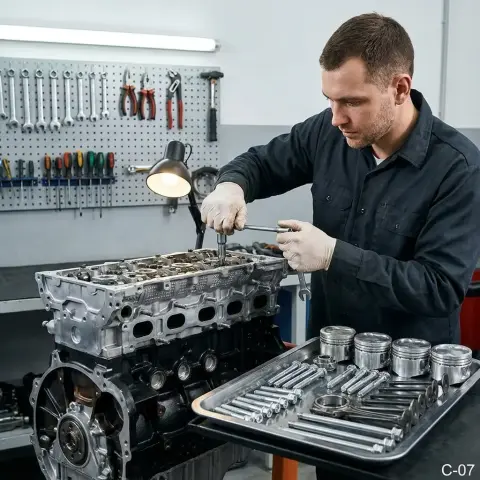 Reparación de motor de autos y camionetas