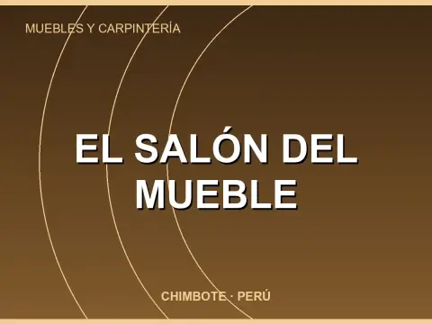 EL SALÓN DEL MUEBLE