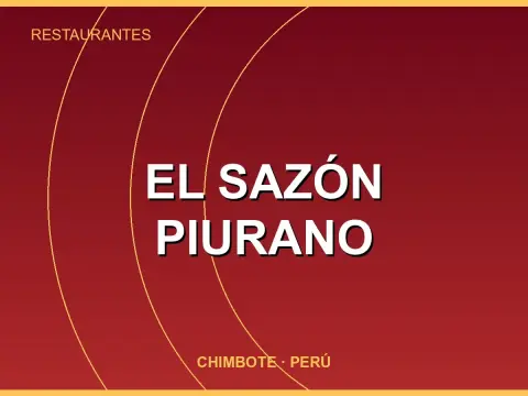 El sazón piurano