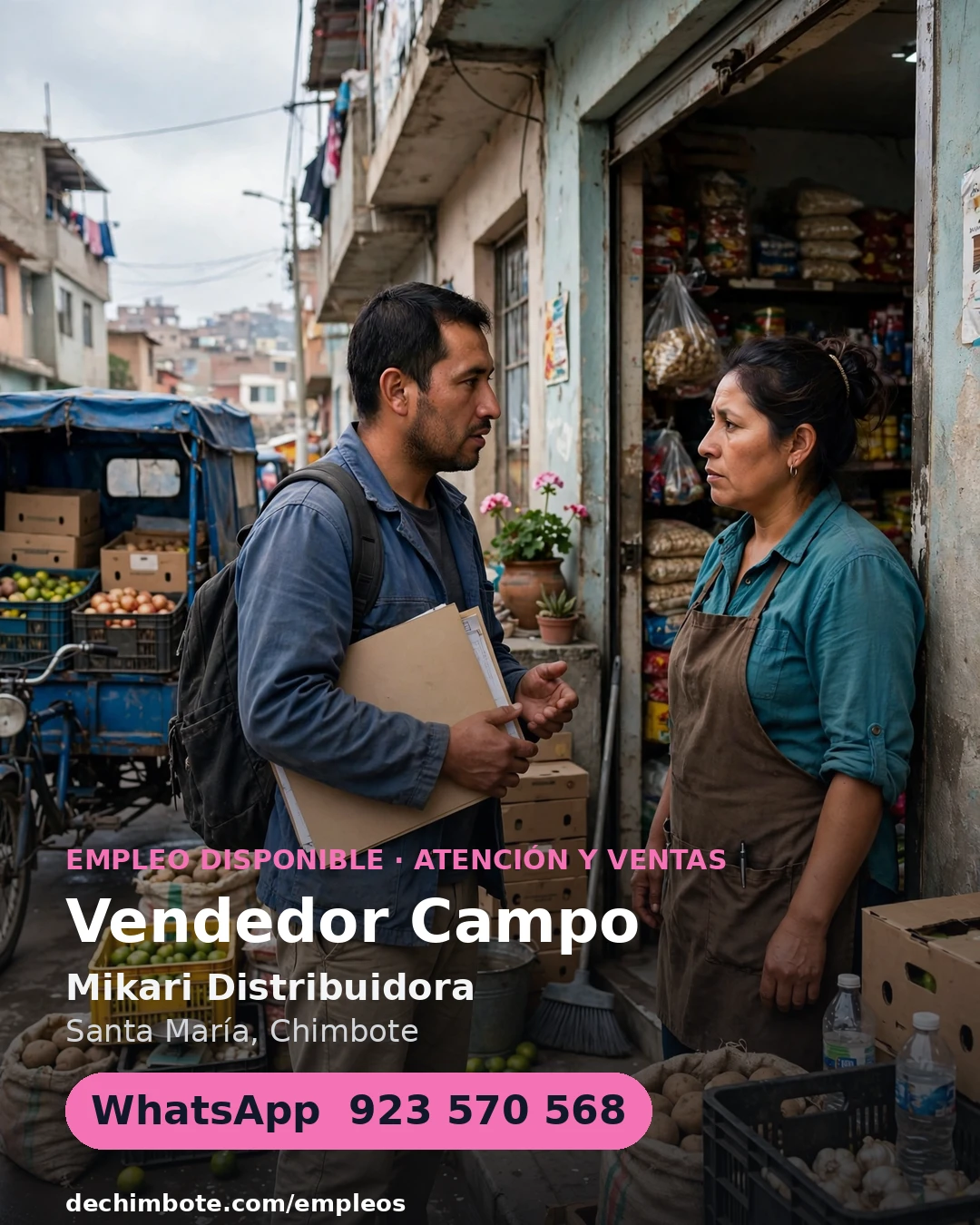 Afiche del aviso: Vendedor Campo