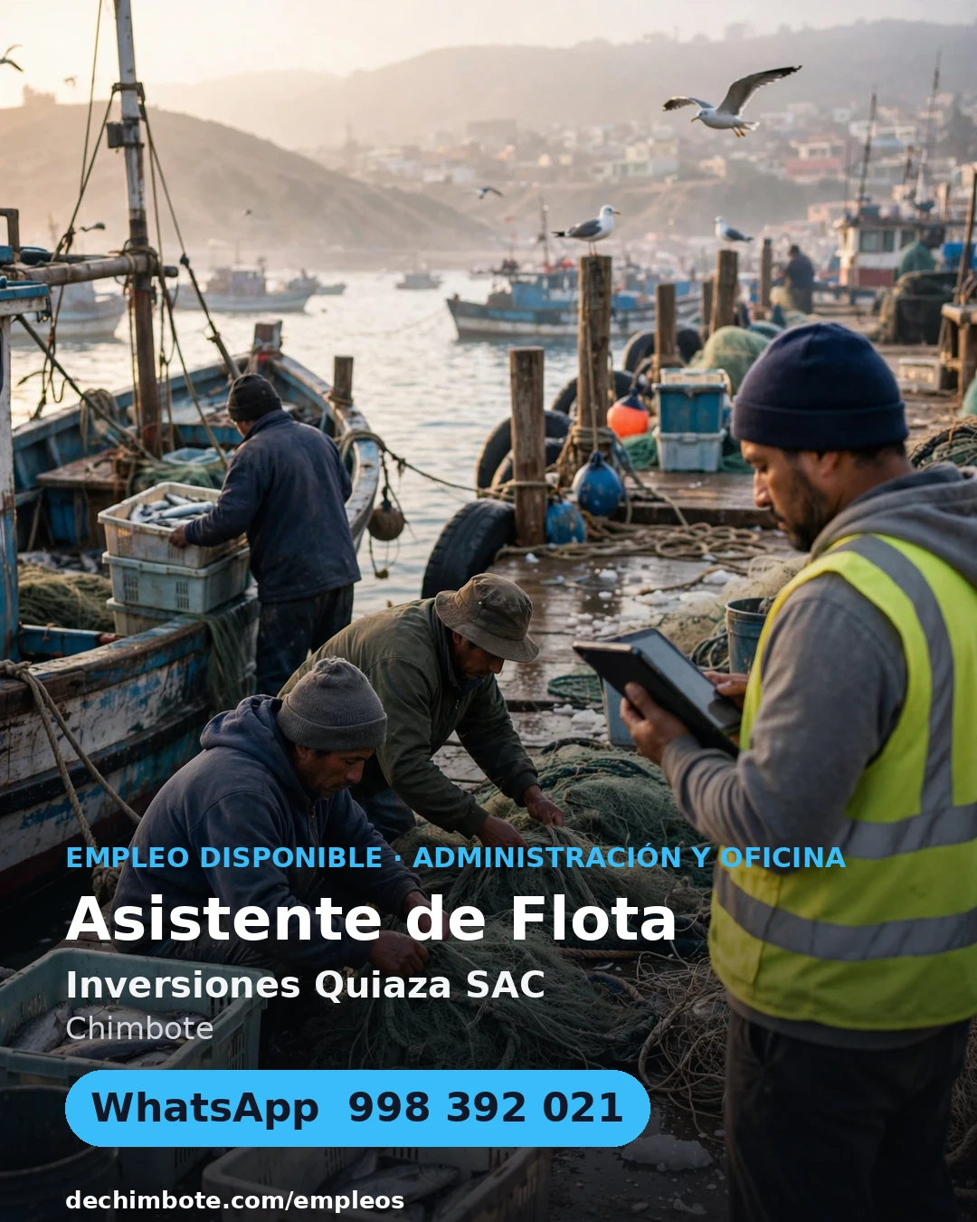 Afiche del aviso: Asistente de Flota