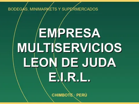 EMPRESA MULTISERVICIOS LEON DE JUDA E.I.R.L.
