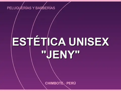 Estética Unisex "Jeny"