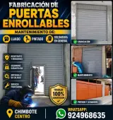 Puertas enrollables para negocios