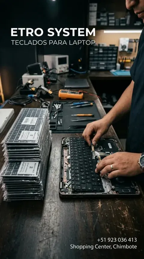 Teclados para Laptop y Cambio de Teclado