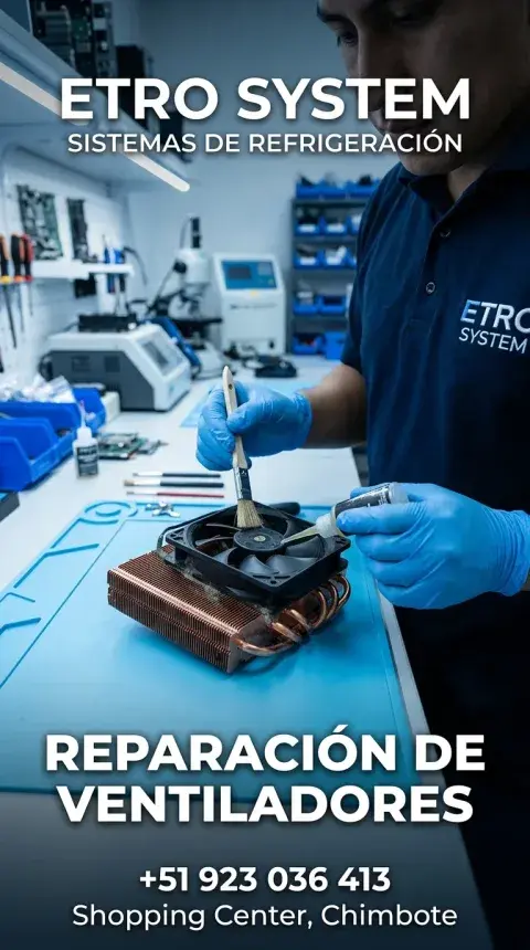 Reparación de Ventiladores y Sistemas de Refrigeración