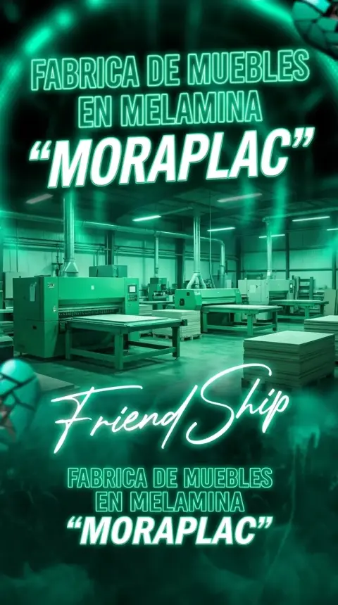 FABRICA DE MUEBLES EN MELAMINA "MORAPLAC"