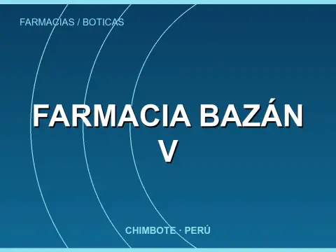 Farmacia BAZÁN V