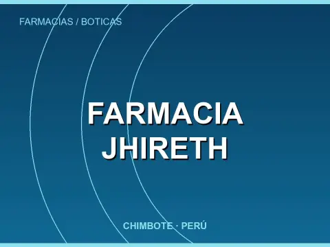 Farmacia jhireth