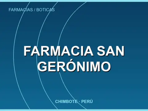 Farmacia San Gerónimo