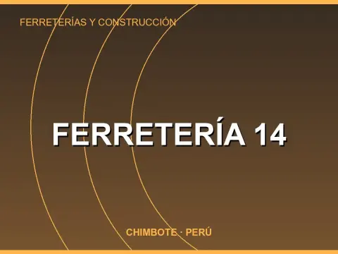 FERRETERÍA 14