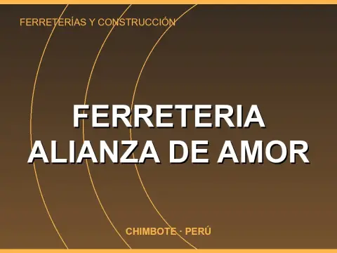 FERRETERIA ALIANZA DE AMOR