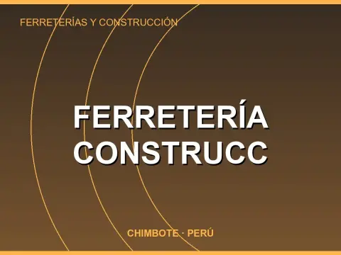 FERRETERÍA CONSTRUCC