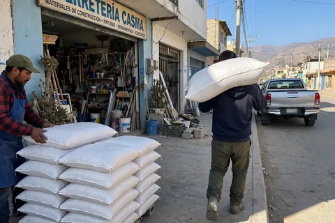 Arena fina en costales de polipropileno cosidos — venta desde 20, sin mínimo de cien