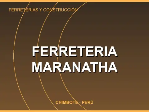 FERRETERIA MARANATHA