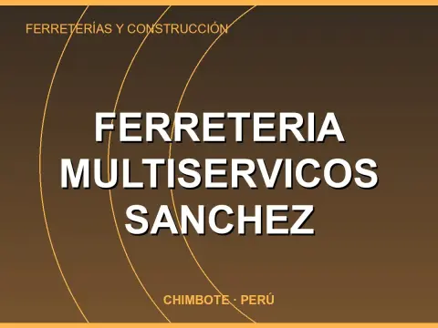 Ferreteria Multiservicos Sanchez