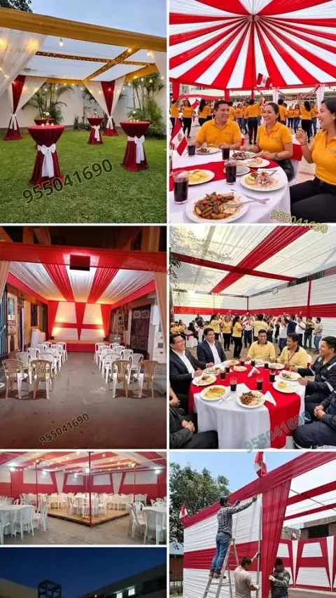 Atención de mozos y banquetes criollos corporativos en Campo Nuevo