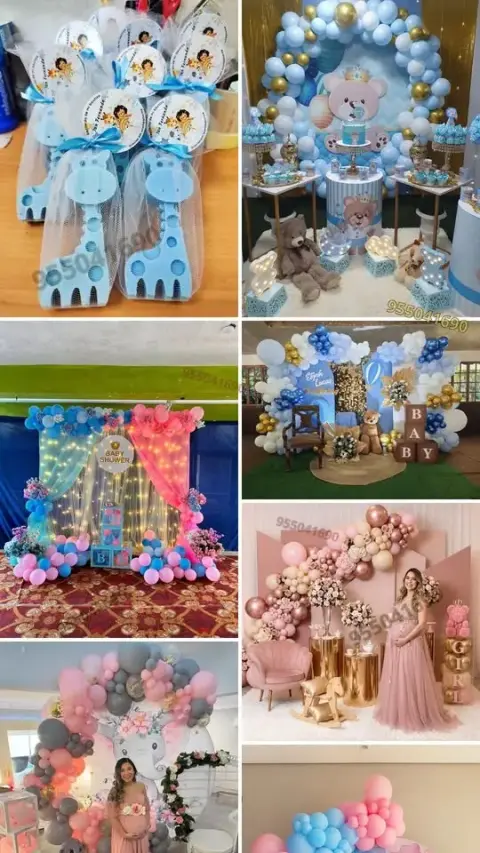 Alquiler de toldos estructurados con luces vintage para Baby Shower en Santa