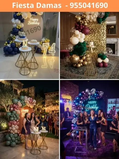 Modelos baratos para cumpleaños y decoracion para señorita Campo Nuevo