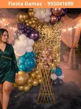 Decoración de cumpleaños familiar en Nuevo Chimbote